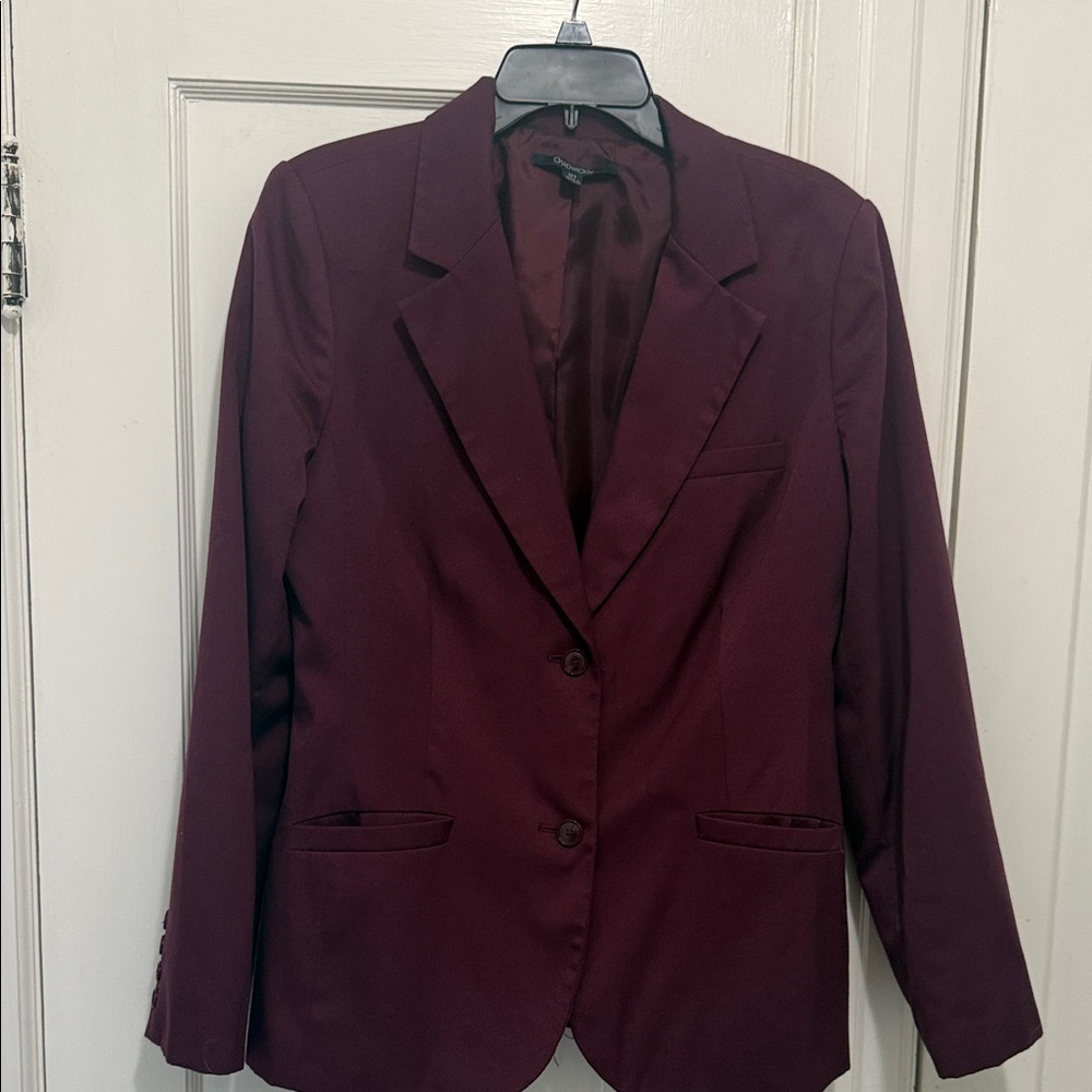 Chadwicks Burgundy Blazer